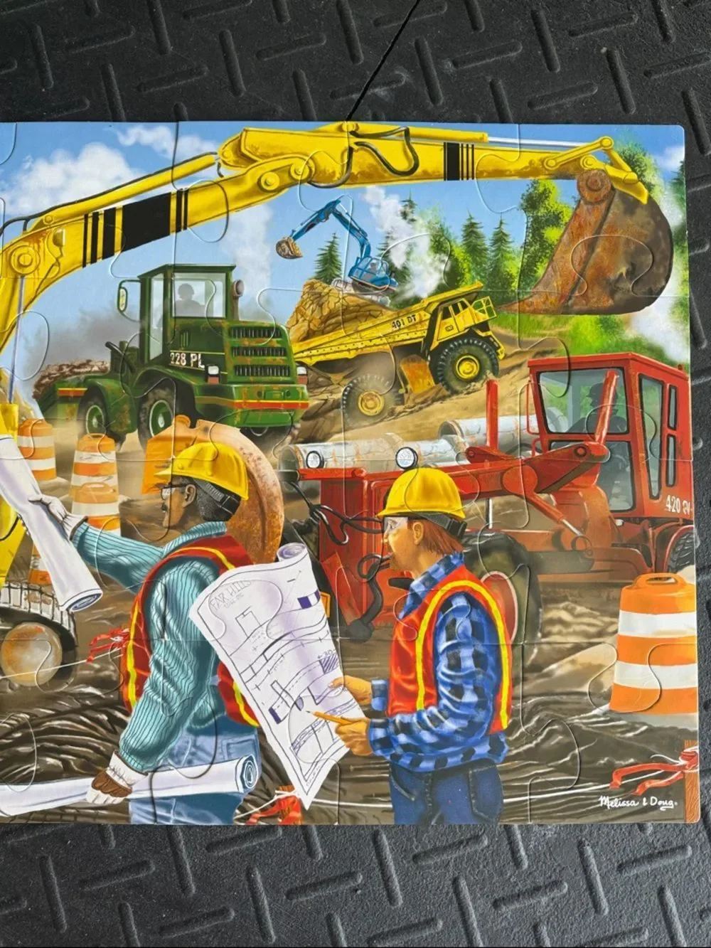 Bundle of 4 Floor Puzzles